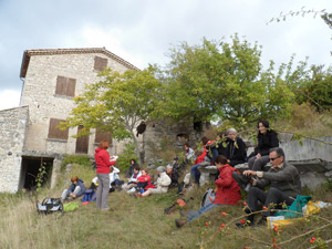 Week-end marche lecture près de Die